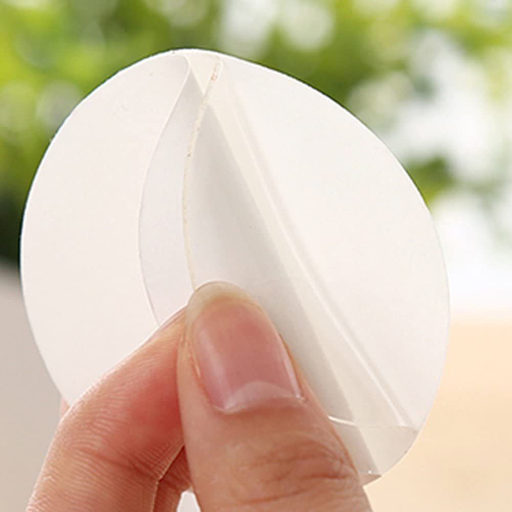 10 Pcs Clear Sticky Dots Stickers,Putty Double Sided Glue Dots Removable  Waterproof No Trace Sticky Pads 